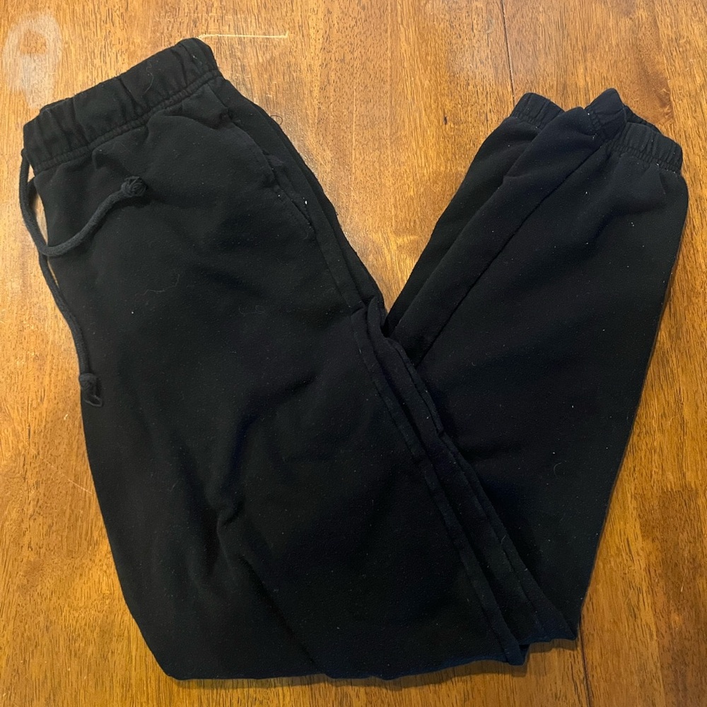Garage Black Track Pants